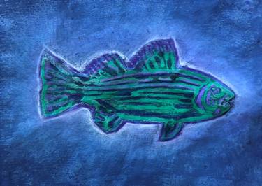 Purple and Green Rockfish - Limited Edition 1 of 1 thumb