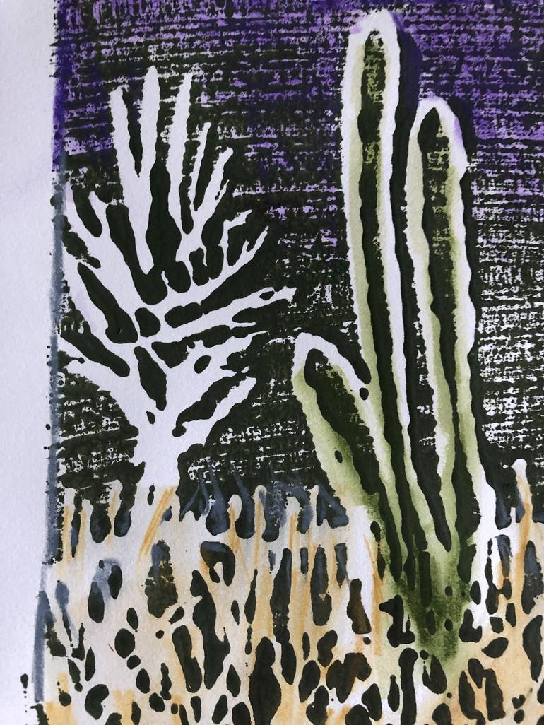 Original Abstract Printmaking by KATHY FLAMENT