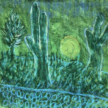 Cactus Story I in Green - Limited Edition of 8 thumb