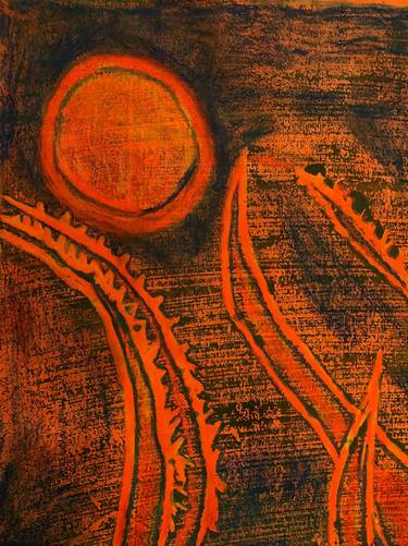 Original Abstract Printmaking by KATHY FLAMENT