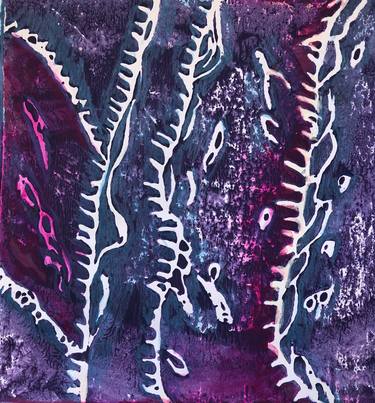 Original Abstract Printmaking by KATHY FLAMENT