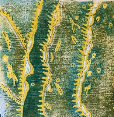 Original Abstract Printmaking by KATHY FLAMENT