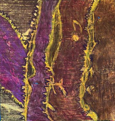 Original Abstract Expressionism Abstract Printmaking by KATHY FLAMENT