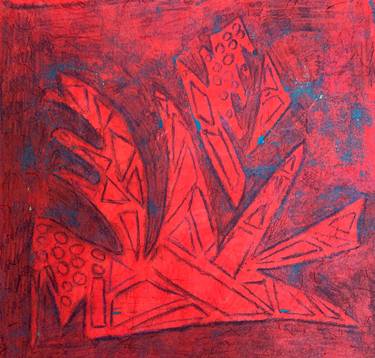 Original Abstract Printmaking by KATHY FLAMENT