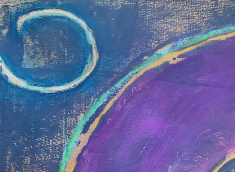 Original Abstract Printmaking by Kathy Flament