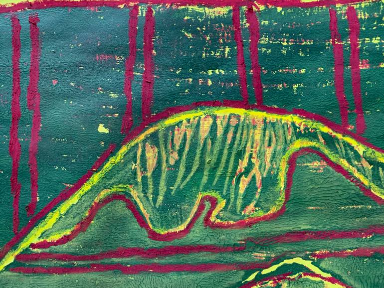 Original Abstract Printmaking by Kathy Flament