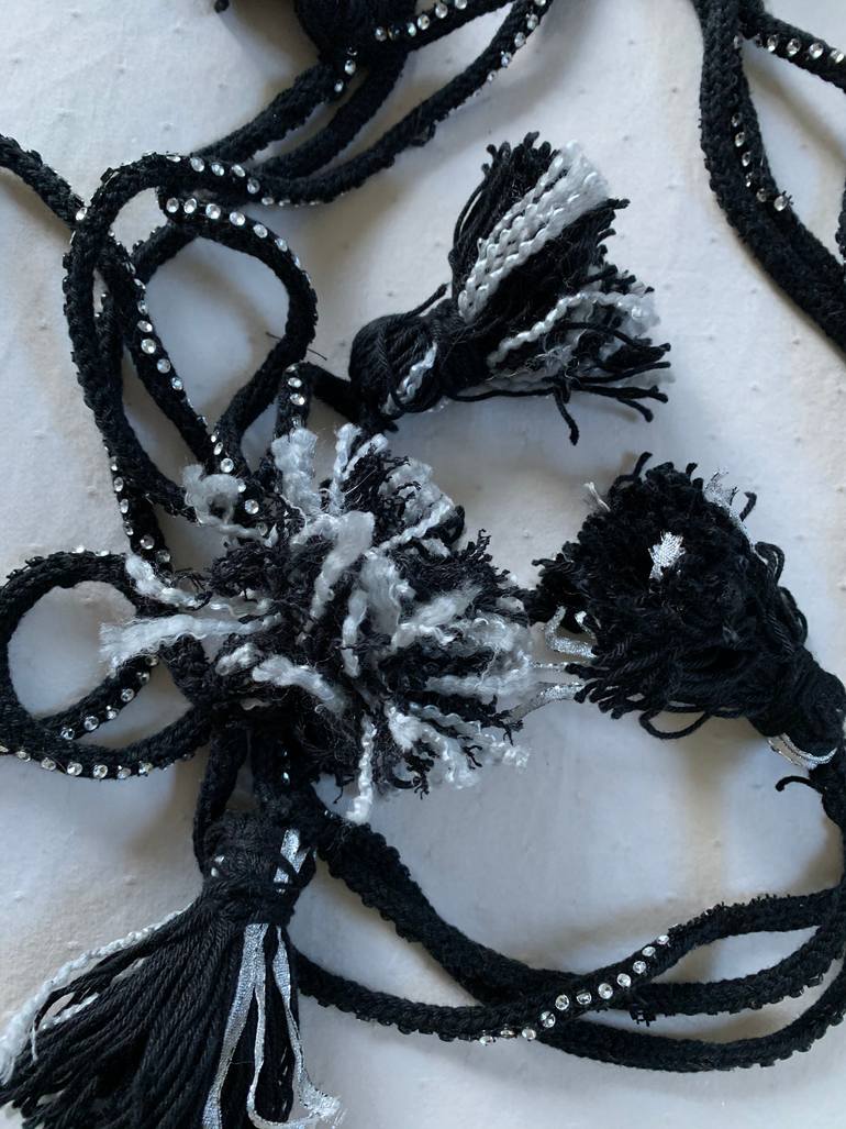 Original Abstract Fashion Sculpture by Kathy Flament