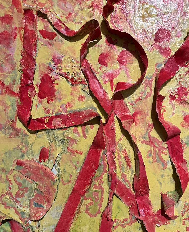 Original Abstract Mixed Media by Kathy Flament