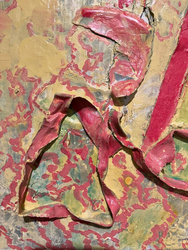 Original Abstract Mixed Media by Kathy Flament