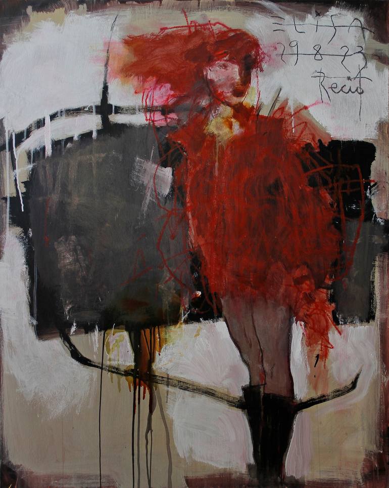 ELISA Painting by Ricard Recio | Saatchi Art Switzerland