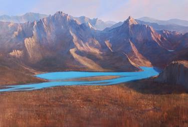 Original Landscape Paintings by Rafael Carrascal Garcia