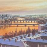 SUNSET IN PRAGUE by Rafael Carrascal Garcia