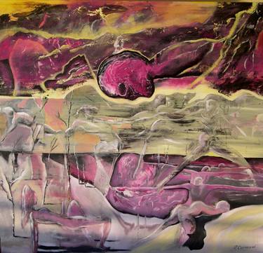 Original Abstract Expressionism Abstract Paintings by Rafael Carrascal Garcia