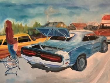 Print of Car Paintings by Peter Neckas