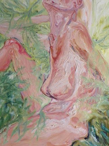 Original Abstract Nude Paintings by Peter Neckas