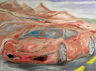 Print of Abstract Expressionism Car Paintings by Peter Neckas