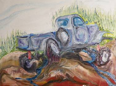 Print of Abstract Car Paintings by Peter Neckas