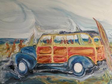 Print of Abstract Car Paintings by Peter Neckas