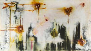 Original Abstract Expressionism Abstract Paintings by Clarice Goulart