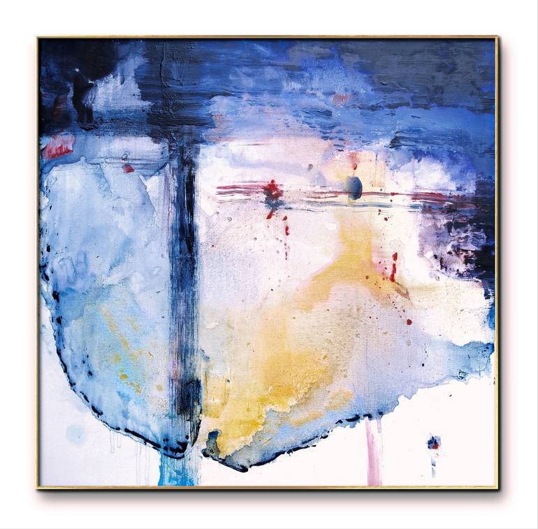 Original Abstract Painting by Clarice Goulart