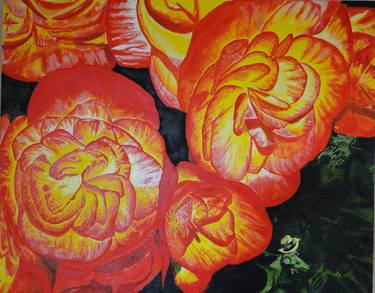 Original Floral Paintings by R Erik Weigand