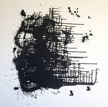 Original Abstract Portrait Paintings by Sebastian Domino