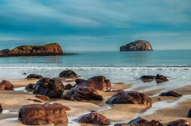 Seacliff Beach overlooking Bass Rock thumb