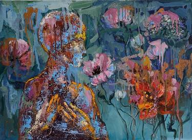 Original Abstract Expressionism Abstract Paintings by Irina Gurin