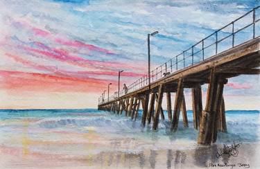 Print of Beach Paintings by Chelle Destefano