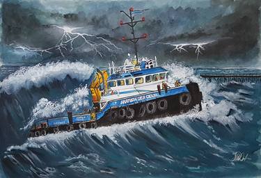 Working in the Stormy Seas - LTD ED 1/30 thumb