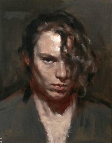 Original Portrait Painting by Silvia Flechoso