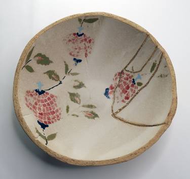 Cincik / Potsherd - 18, Contemporary Ceramics Decorative Bowl thumb