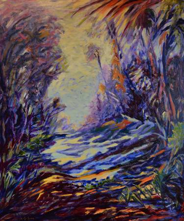 Original Impressionism Landscape Paintings by Julianne Felton