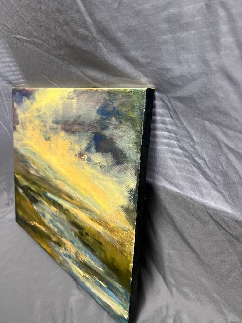 Original Impressionism Landscape Painting by Julianne Felton