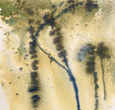 Original Abstract Tree Paintings by Julianne Felton