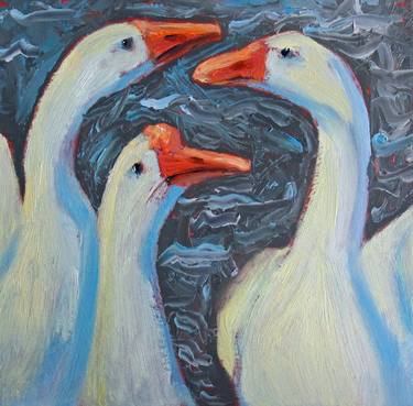 Original Impressionism Animal Paintings by Susan Spohn