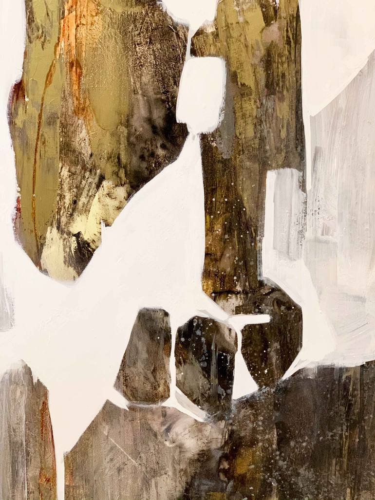 Original Abstract Expressionism Abstract Painting by Jennifer Ward