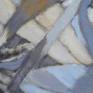 texture detail showing raw canvas