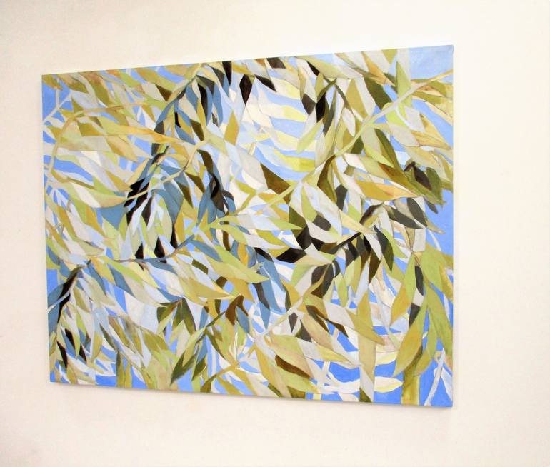 Original Abstract Seasons Painting by lee panizza