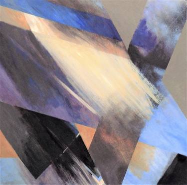 Original Abstract Geometric Paintings by lee panizza