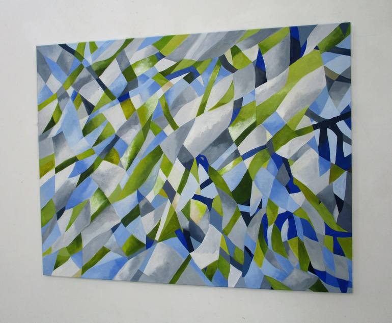 Original Abstract Patterns Painting by lee panizza