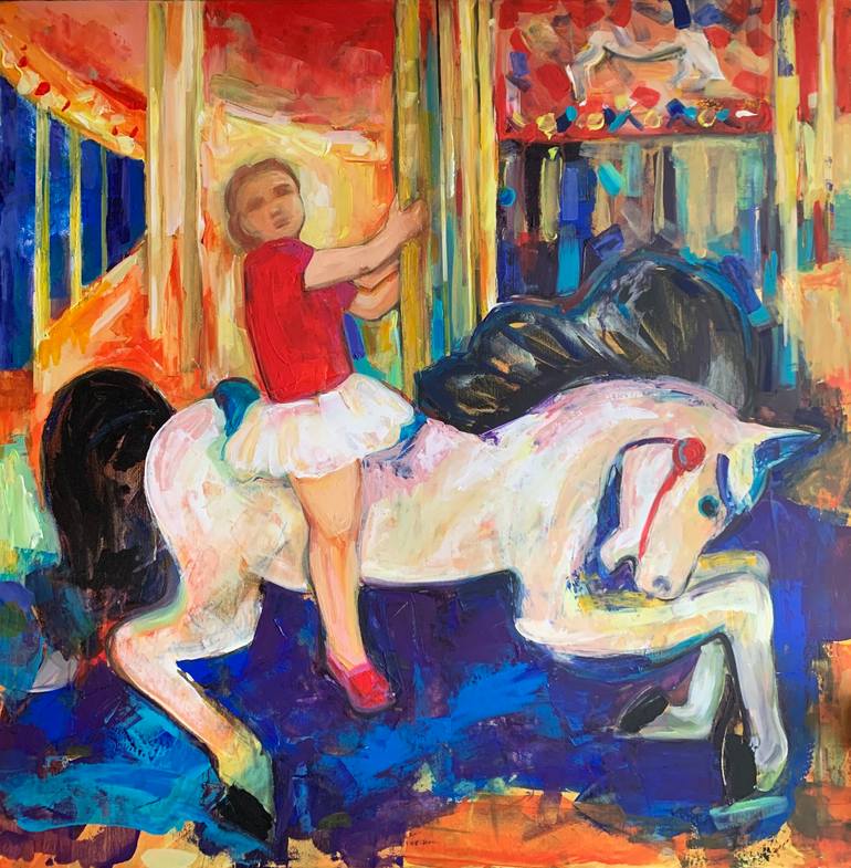 Hug Painting by Olga Pascari | Saatchi Art