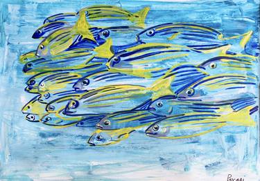 Original Fish Paintings by Olga Pascari