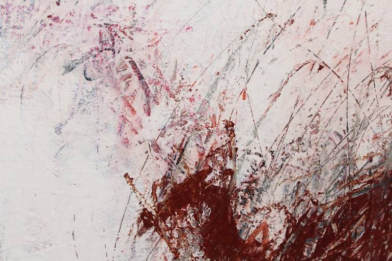 Original Abstract Expressionism Abstract Painting by Gerlind Hentze