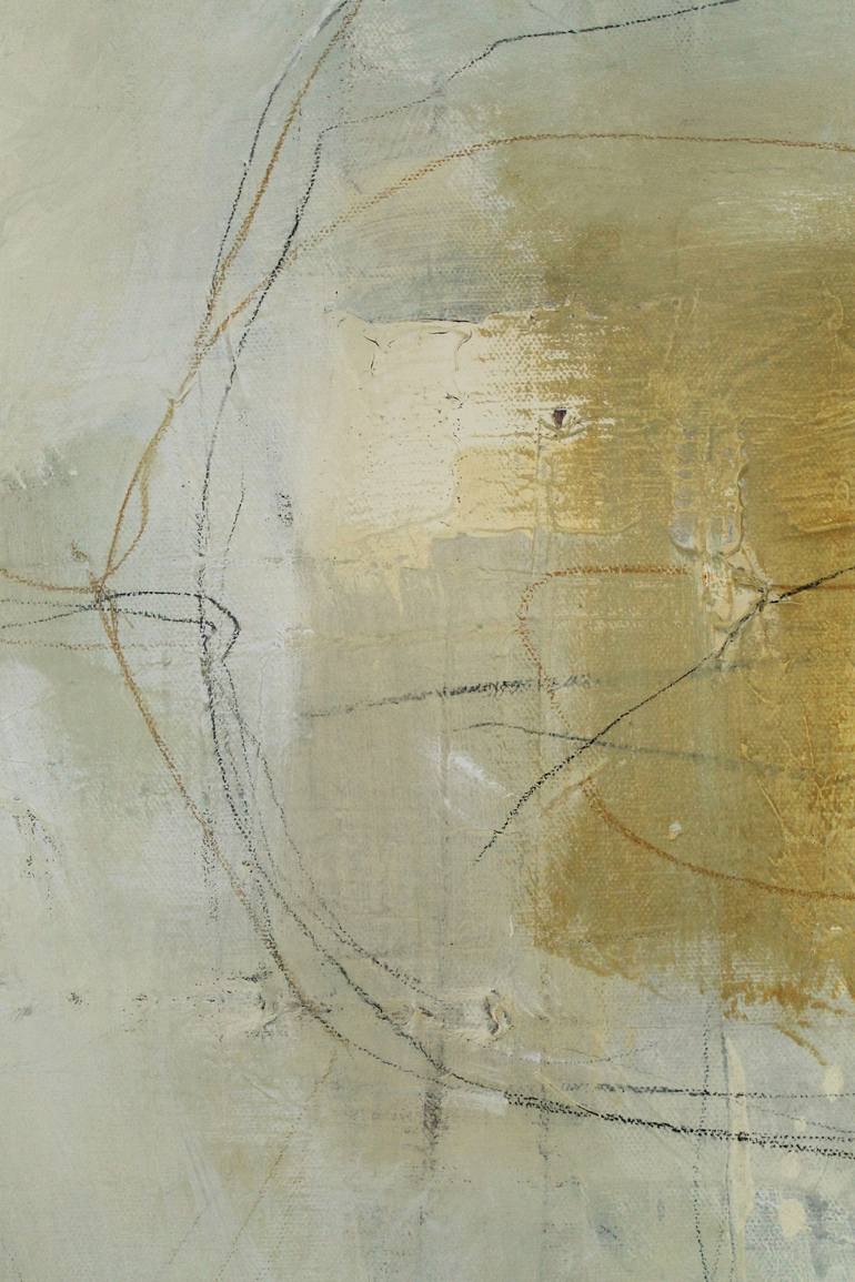Original Minimalism Abstract Painting by Gerlind Hentze