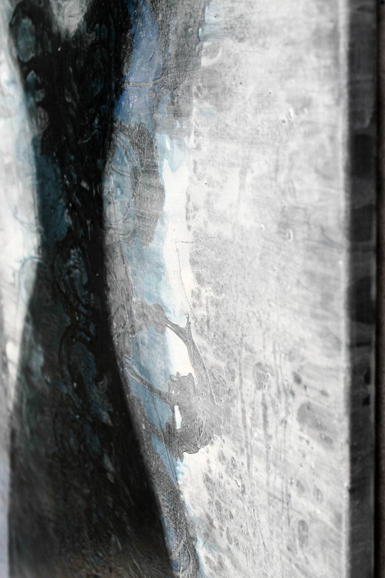 Original Abstract Women Painting by Gerlind Hentze