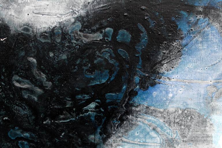 Original Abstract Women Painting by Gerlind Hentze