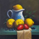 Willow Jug with Lemons by Stephen Graham