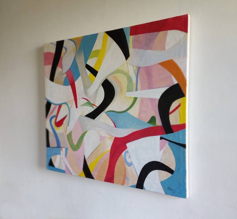 Original 3d Sculpture Abstract Painting by Luciano Alves