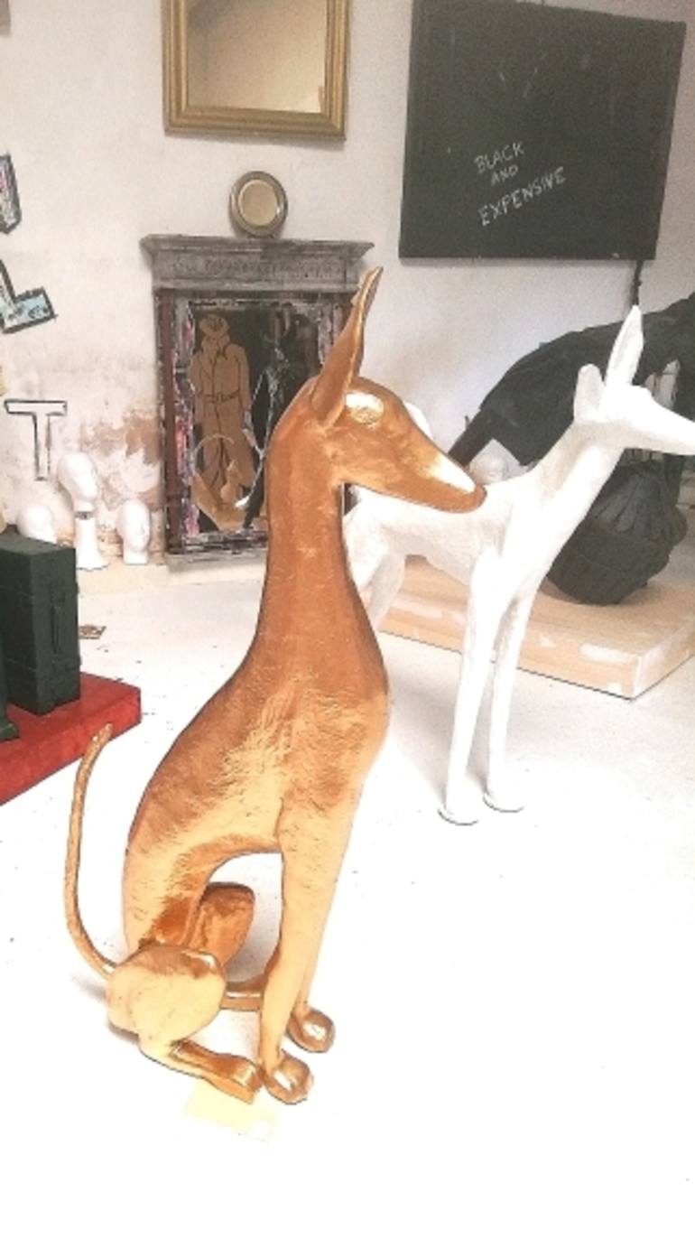 Original Abstract Animal Sculpture by Christopher Stone